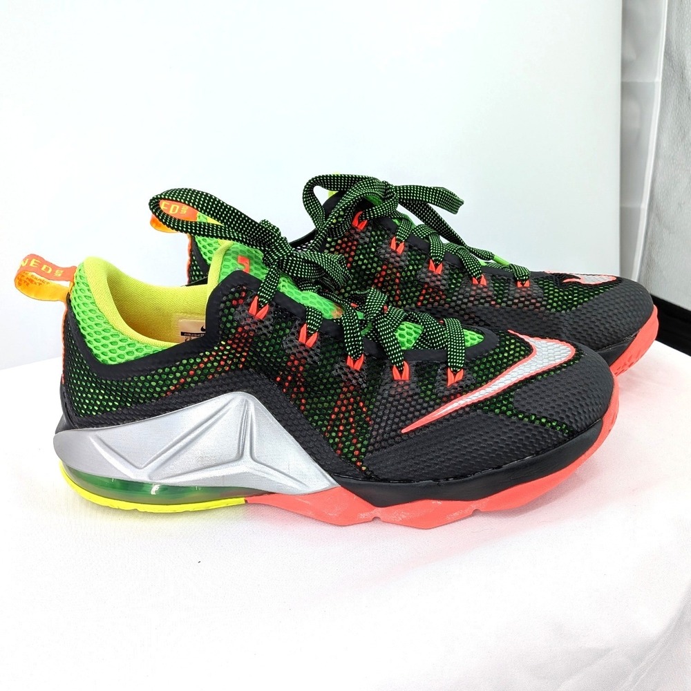 Nike LeBron 12 GS Size 6.5Y Multi‎ Color Basketball Shoes Streetwear